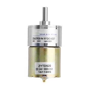 24V 600rpm ZGA37RG Miniature Adjustable Speed Reduction Motor DC Gear Motor 3mm Shaft High Torque Gearbox
24V 600rpm ZGA37RG Miniature Adjustable Speed Reduction Motor DC Gear Motor 3mm Shaft High Torque Gearbox