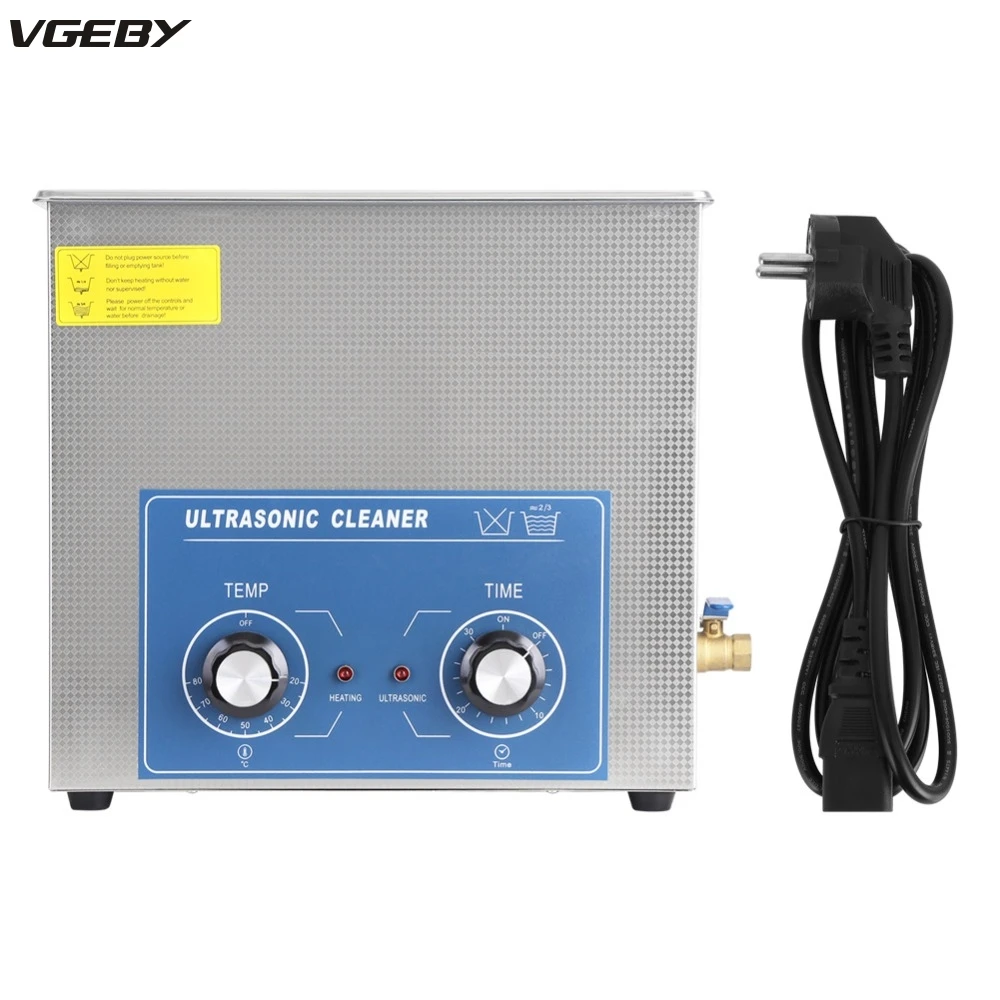 2L 3L 6L 10L 14L Stainless Steel Mechanical Ultrasonic Cleaner Bath Heated & Timer Cleaning Tank Machine with Basket
2L 3L 6L 10L 14L Stainless Steel Mechanical Ultrasonic Cleaner Bath Heated & Timer Cleaning Tank Machine with Basket