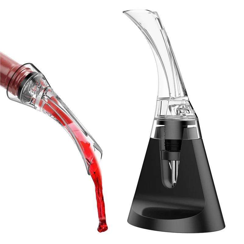 Mini Travel Acrylic Red Wine Whiskey Aerator Quick Aerating Pourer Decanter Bar Tools for Birthday Anniversary Party
Mini Travel Acrylic Red Wine Whiskey Aerator Quick Aerating Pourer Decanter Bar Tools for Birthday Anniversary Party