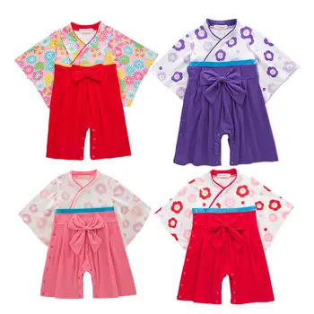 Kidlove Baby Girls Fashion Creative Kimono Jumpsuit Flower Printing Bowknot Romper
Kidlove Baby Girls Fashion Creative Kimono Jumpsuit Flower Printing Bowknot Romper