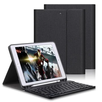 For iPad 2018 9.7 Case Keyboard With Pencil Holder For iPad Air 2 Air 1 Pro 9.7 2017 Pu Leather Magnetic Auto Sleep Smart Cover
For iPad 2018 9.7 Case Keyboard With Pencil Holder For iPad Air 2 Air 1 Pro 9.7 2017 Pu Leather Magnetic Auto Sleep Smart Cover
