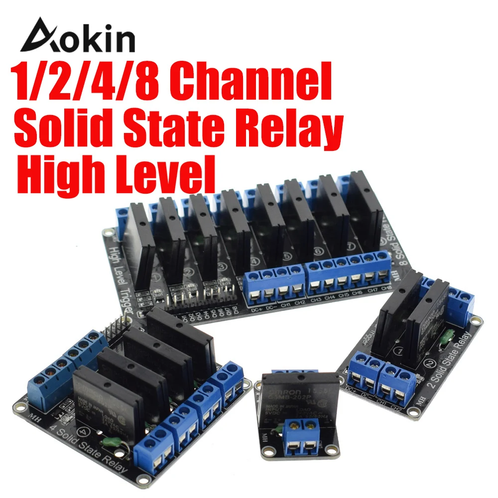 1/2/4/8 Channel Solid State Relay G3mb-202p Dc-ac Pcb Ssr In 5vdc Out 240v Ac 2a For Arduino Diy Kit
1/2/4/8 Channel Solid State Relay G3mb-202p Dc-ac Pcb Ssr In 5vdc Out 240v Ac 2a For Arduino Diy Kit