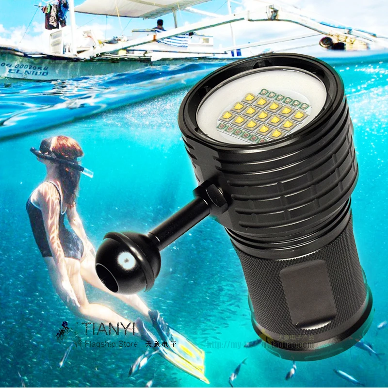 Scuba Diving Underwater 100M XM-L2 LED Red Light XP-E Green XP-E LED Video Camera Photography Light Torch Flashlight Fill light
Scuba Diving Underwater 100M XM-L2 LED Red Light XP-E Green XP-E LED Video Camera Photography Light Torch Flashlight Fill light