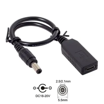 USB-C Type C USB 3.1 to DC 20V 5.5 2.5mm & 2.1mm Power Plug PD Emulator Trigger Charging Cable for Laptop Black
USB-C Type C USB 3.1 to DC 20V 5.5 2.5mm & 2.1mm Power Plug PD Emulator Trigger Charging Cable for Laptop Black