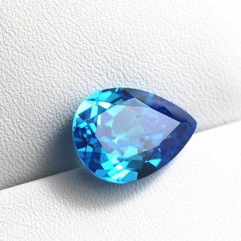 dark sea blue tourmaline pear shape brilliant cut faceted sea blue beads loose stone sky blue stones for DIY jewelry making
dark sea blue tourmaline pear shape brilliant cut faceted sea blue beads loose stone sky blue stones for DIY jewelry making