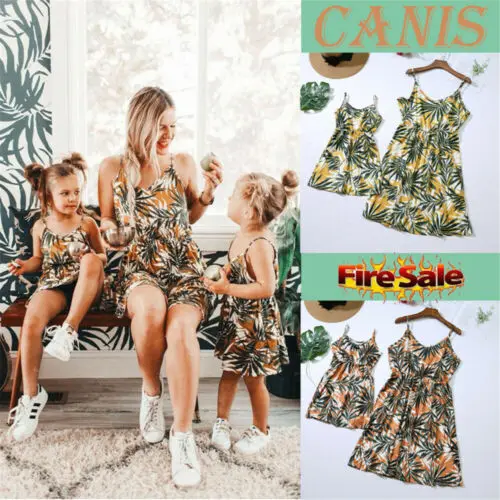 HIRIGIN Family Matching Clothes Women Girls Mother and Daughter Floral Dresses Outfits
HIRIGIN Family Matching Clothes Women Girls Mother and Daughter Floral Dresses Outfits