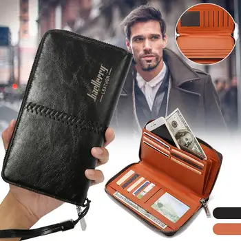 PU Leather Men Wallet Zip Clutch Coin Purse Phone Bag ID Credit Card Holder for Mans Business Notecase Long Purses
PU Leather Men Wallet Zip Clutch Coin Purse Phone Bag ID Credit Card Holder for Mans Business Notecase Long Purses