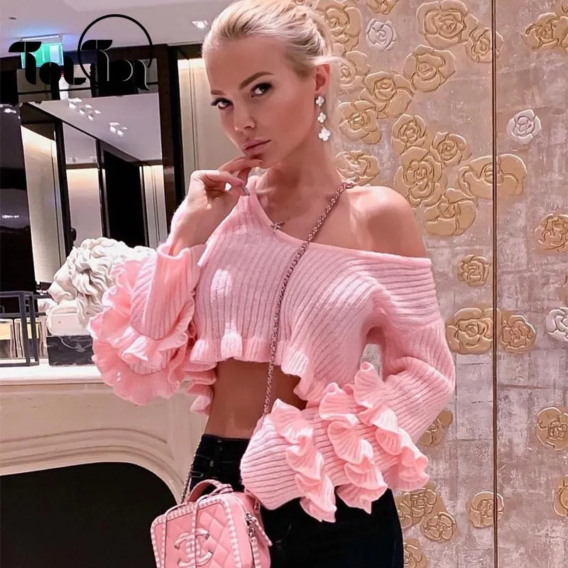 Pink Color Fashion Ladies Short Women Knitting Sweater Solid Butterfly Sleeve Pullover Loose Sweater Hot Sale
Pink Color Fashion Ladies Short Women Knitting Sweater Solid Butterfly Sleeve Pullover Loose Sweater Hot Sale