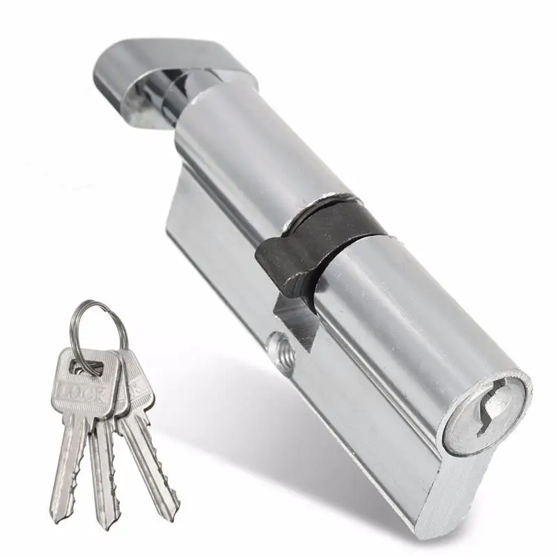 Door Lock Copper Locking Security Core Door Cylinder with 3 keys door lock Cylinder for interior doors
Door Lock Copper Locking Security Core Door Cylinder with 3 keys door lock Cylinder for interior doors