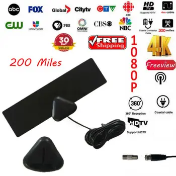 Indoor Digital TV Antenna 200Mile Range Indoor Antenna TV Digital HD Skywire Digital HDTV 4K 1080p Antenna 20A25
Indoor Digital TV Antenna 200Mile Range Indoor Antenna TV Digital HD Skywire Digital HDTV 4K 1080p Antenna 20A25