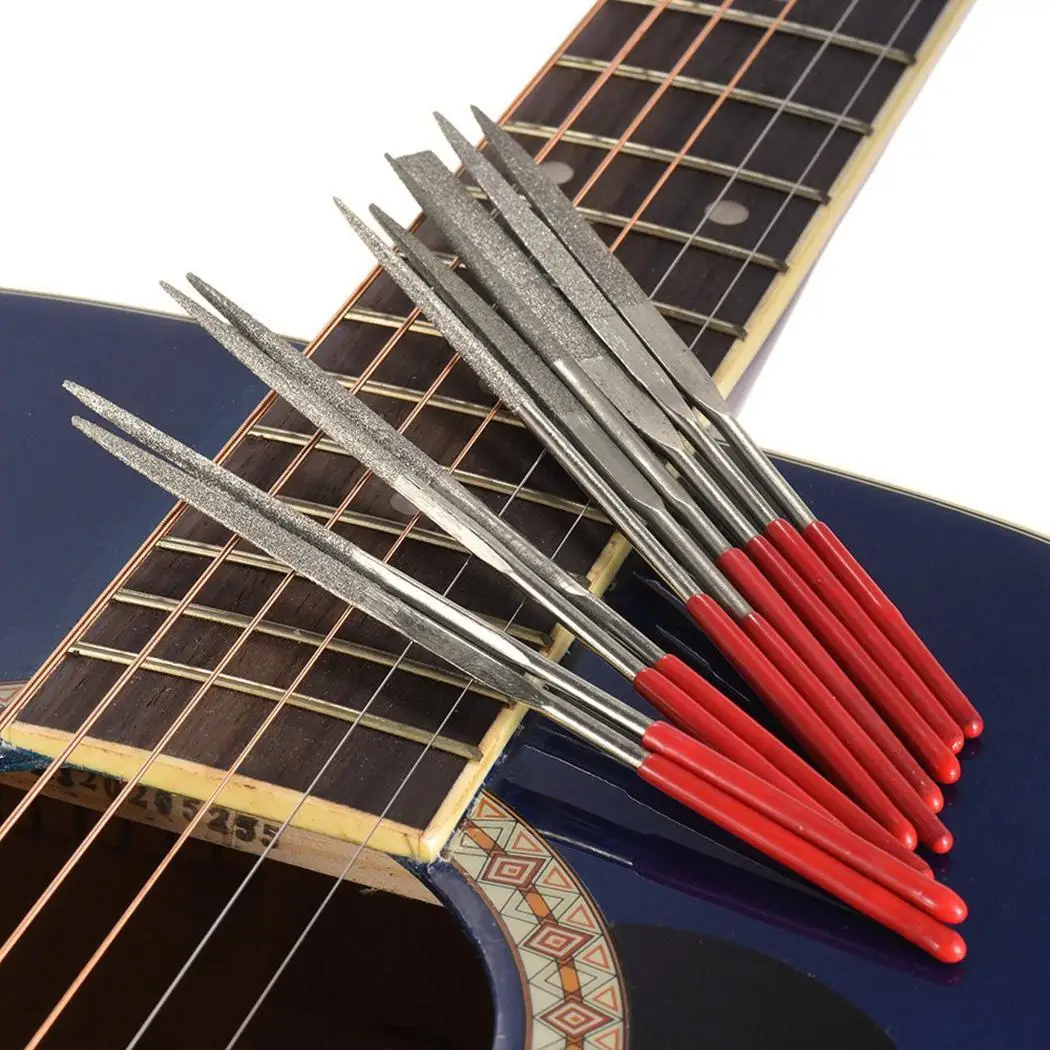 Guitar Violin Zither File Needle Handle Files Grinding Tools Repair Kit Red Silver Set
Guitar Violin Zither File Needle Handle Files Grinding Tools Repair Kit Red Silver Set