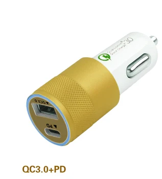 100PCS New Style USB Car Charger Type C PD QC3.0 Car Charger Quick charger For iPhone X 8 Plus MACBOOK/SWITCH Samsung S9
100PCS New Style USB Car Charger Type C PD QC3.0 Car Charger Quick charger For iPhone X 8 Plus MACBOOK/SWITCH Samsung S9