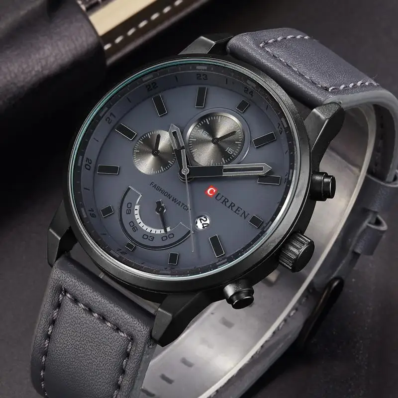 Top Brand Luxury Men's Sports Watches Fashion Casual Quartz Watch Men Military Wrist Watch Male Relogio Clock CURREN 8217
Top Brand Luxury Men's Sports Watches Fashion Casual Quartz Watch Men Military Wrist Watch Male Relogio Clock CURREN 8217