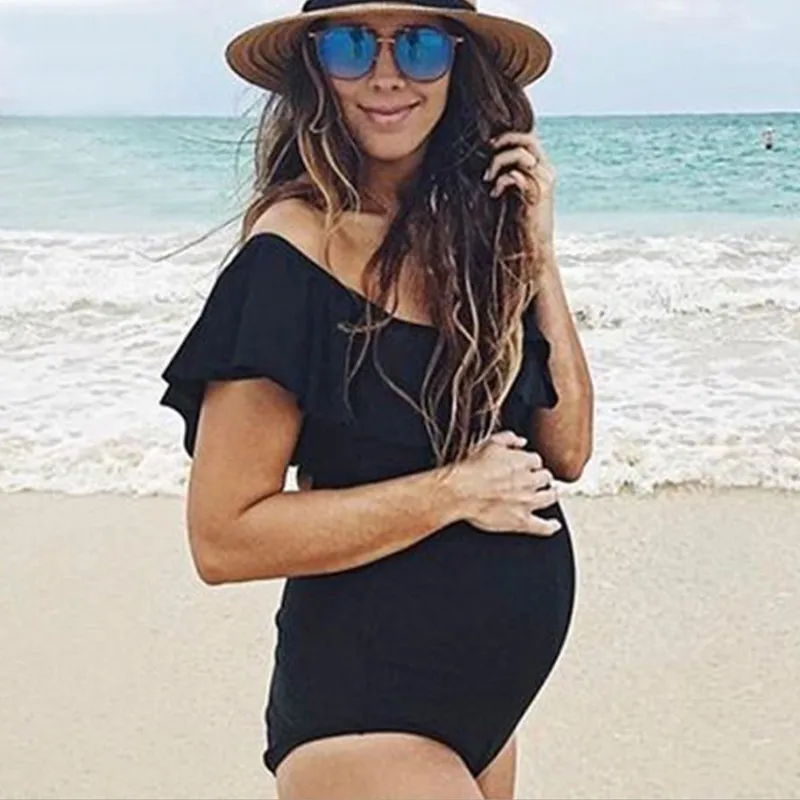 2019 Pregnant Woman Swimming Suit Summer Premama Swimwear Maternity Bikini One Piece Ruffle Shoulder-less Sexy Bathing Takini
2019 Pregnant Woman Swimming Suit Summer Premama Swimwear Maternity Bikini One Piece Ruffle Shoulder-less Sexy Bathing Takini
