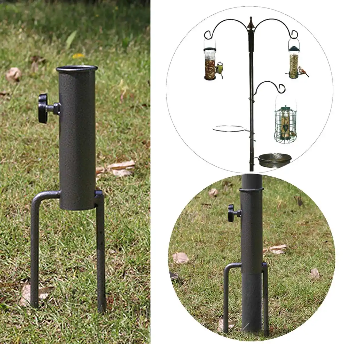 Garden Wild Bird Feeding Feeder Station Stabilizer Feet Spikes Stand Bird Feeder Station Stabiliser For Garden Bird Decoration
Garden Wild Bird Feeding Feeder Station Stabilizer Feet Spikes Stand Bird Feeder Station Stabiliser For Garden Bird Decoration