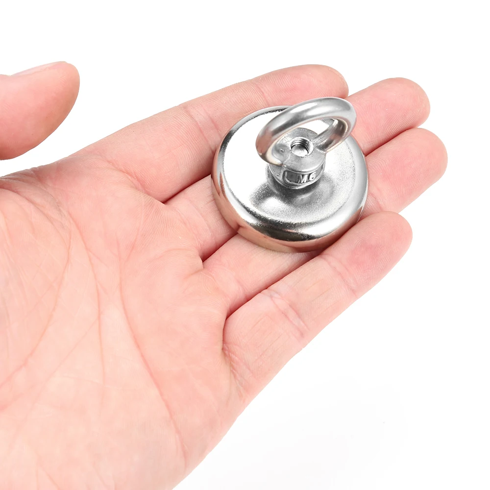 New Fishing Magnet Strong Neodymium Pot Magnets Deep Sea Rescue Fishing Hook Pull Mounting Pot With Ring Treasure Hunter Holder
New Fishing Magnet Strong Neodymium Pot Magnets Deep Sea Rescue Fishing Hook Pull Mounting Pot With Ring Treasure Hunter Holder