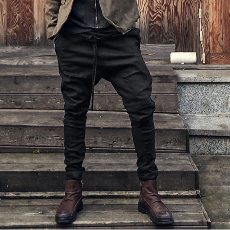 New Casual Men Harem Pants Autumn Spring Loose Pants Trousers Cotton Blend Long Pants Drawstring Sashes Male Pants
New Casual Men Harem Pants Autumn Spring Loose Pants Trousers Cotton Blend Long Pants Drawstring Sashes Male Pants