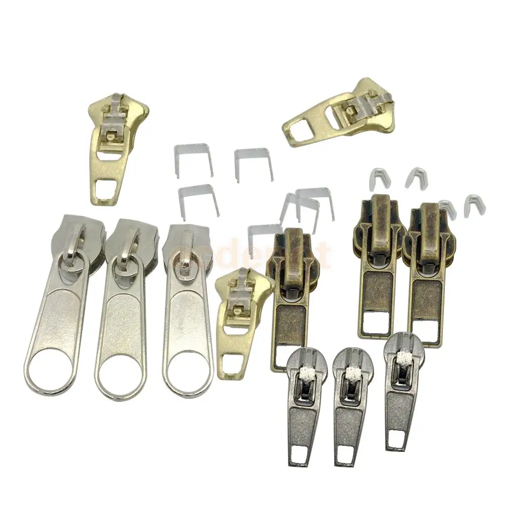 22 Pieces Mixed Zip Replacement Zipper Repair Kit Clothing Bag Zip Slider Rescue Including top bottom stops plastic
22 Pieces Mixed Zip Replacement Zipper Repair Kit Clothing Bag Zip Slider Rescue Including top bottom stops plastic