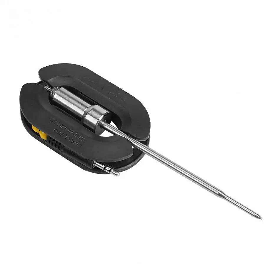 4Pcs Bluetooth BBQ Grill Meat Steak Thermometer Stainless Steel Long Probe Cooking thermometer Kitchen Barbecue Tools
4Pcs Bluetooth BBQ Grill Meat Steak Thermometer Stainless Steel Long Probe Cooking thermometer Kitchen Barbecue Tools
