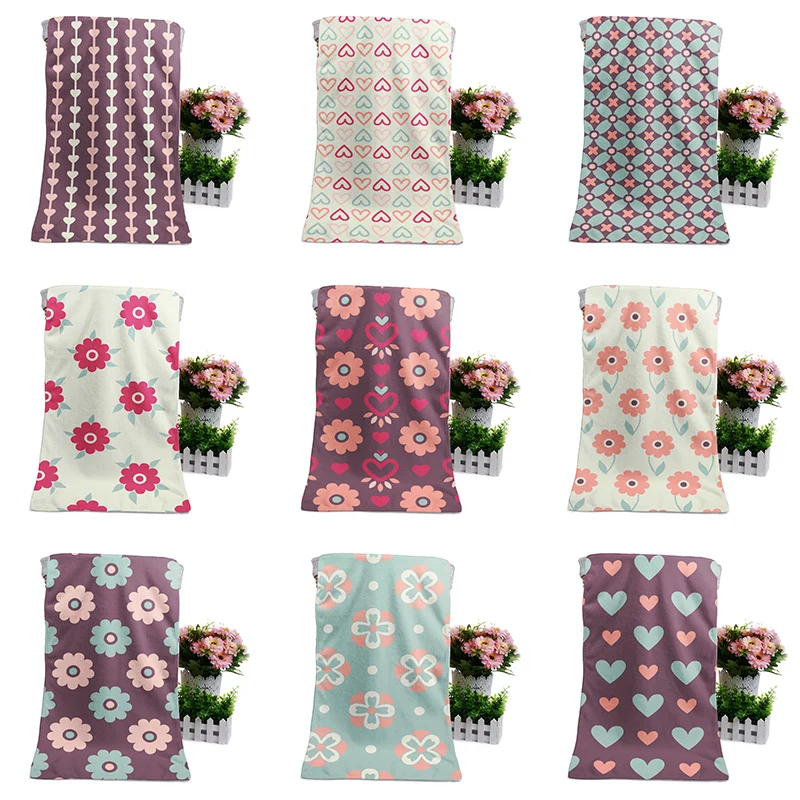50x100cm/ 70x140cm/ 80x160cm Vivid Flower Heart Microfiber Bath Towel Beach Towel
50x100cm/ 70x140cm/ 80x160cm Vivid Flower Heart Microfiber Bath Towel Beach Towel