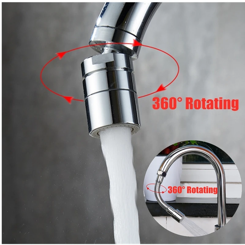 360 Degree Rotating Kitchen Faucet Aerator Water Filter Diffuser Water Saving Nozzle Faucet Bath Connector Attachment For Crane
360 Degree Rotating Kitchen Faucet Aerator Water Filter Diffuser Water Saving Nozzle Faucet Bath Connector Attachment For Crane