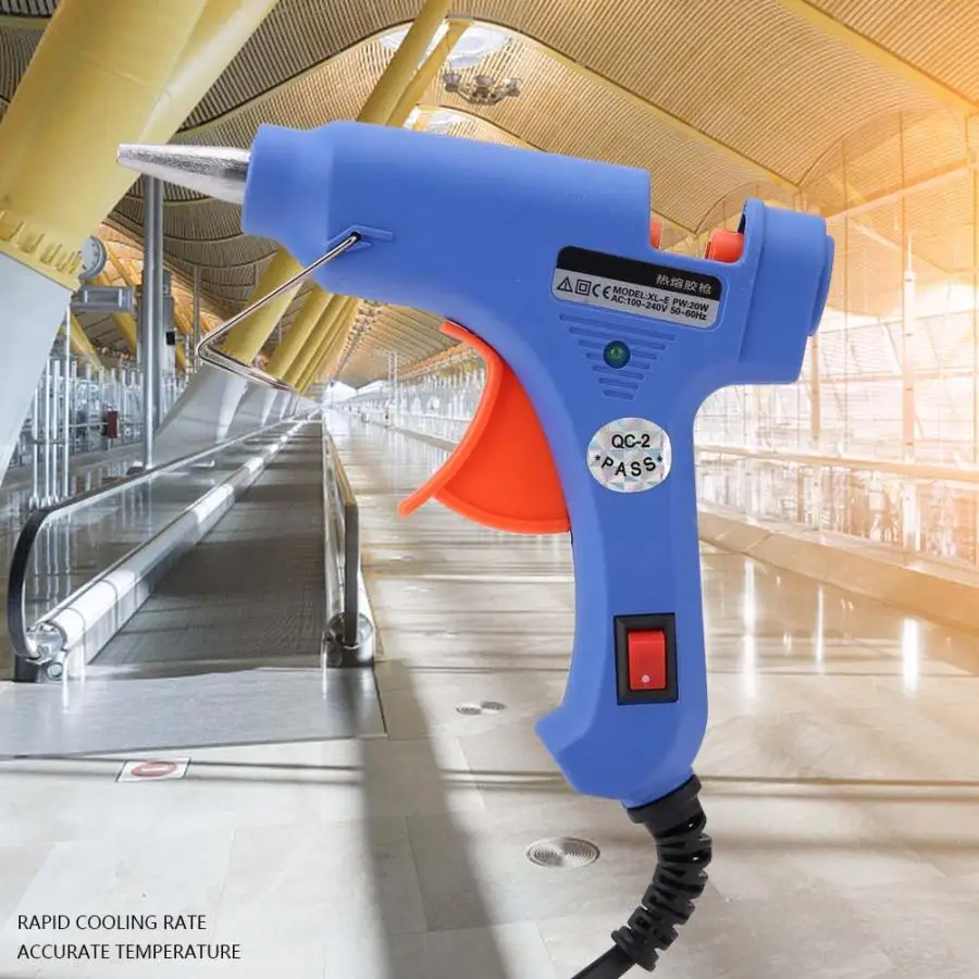 Sewing Accessories Small Hot Glue Gun Insulation Welding Manual Electric Hot Melt Rod Blue
Sewing Accessories Small Hot Glue Gun Insulation Welding Manual Electric Hot Melt Rod Blue