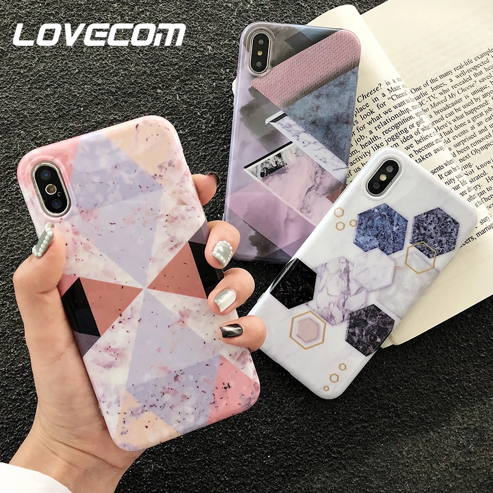 LOVECOM Marble Phone Case For iPhone 11 Pro Max XS Max XR XS 6 6S 7 8 Plus X Hot Geometric Triangle Soft IMD Phone Back Cover Cases Gifts
LOVECOM Marble Phone Case For iPhone 11 Pro Max XS Max XR XS 6 6S 7 8 Plus X Hot Geometric Triangle Soft IMD Phone Back Cover Cases Gifts
