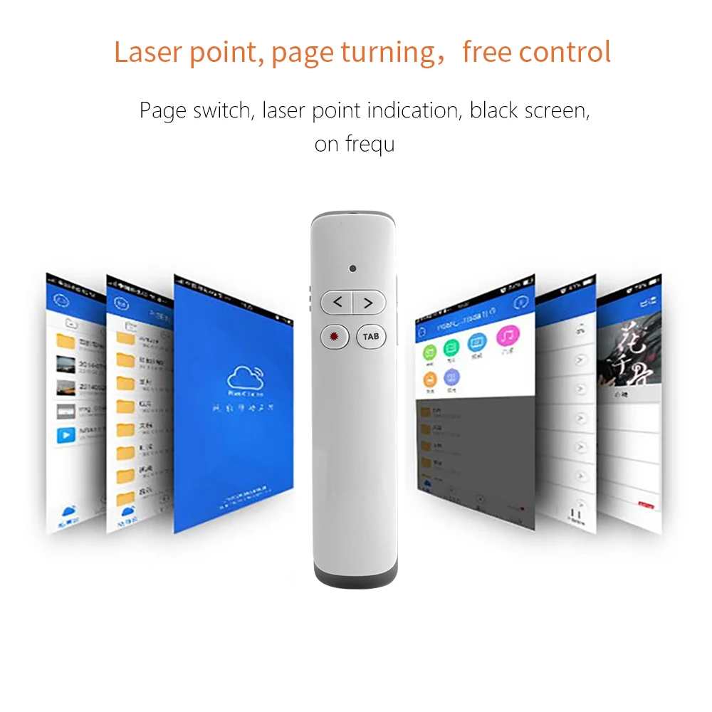 Wireless Presenter PPT Flip Pen Present Pointer Rechargeable 50m Remote Control Slide Advancer Laser Pointer for Presentaion
Wireless Presenter PPT Flip Pen Present Pointer Rechargeable 50m Remote Control Slide Advancer Laser Pointer for Presentaion