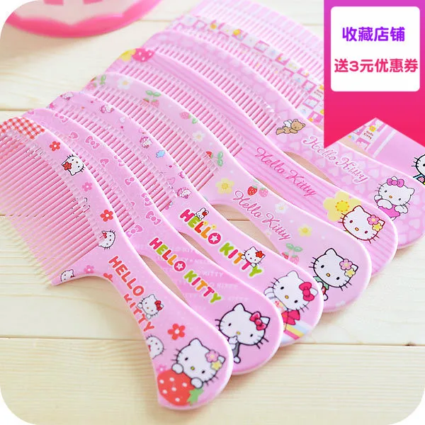 Новый мультфильм Hellokitty прекрасный зубной гребень пластик женщина Дети защита