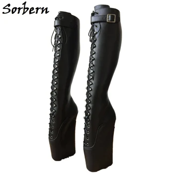 Sorbern Custom Wide Calf Fit Footwear High Heels Boots Female Ballet Wedges Square Toe Boots Wide Mid Calf Boots For Women
Sorbern Custom Wide Calf Fit Footwear High Heels Boots Female Ballet Wedges Square Toe Boots Wide Mid Calf Boots For Women