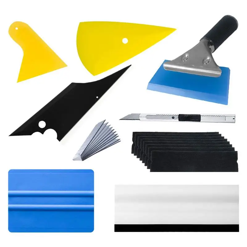 9 - Piece Car sticker set tool Car Foil Set tool Window Tint Tools Vinyl Wrap Kit
9 - Piece Car sticker set tool Car Foil Set tool Window Tint Tools Vinyl Wrap Kit