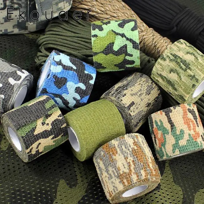 5cmx4.5m Army Camo Outdoor Hunting Shooting Tool Camouflage Stealth Tape Wrap Durable basketball football Sporting
5cmx4.5m Army Camo Outdoor Hunting Shooting Tool Camouflage Stealth Tape Wrap Durable basketball football Sporting