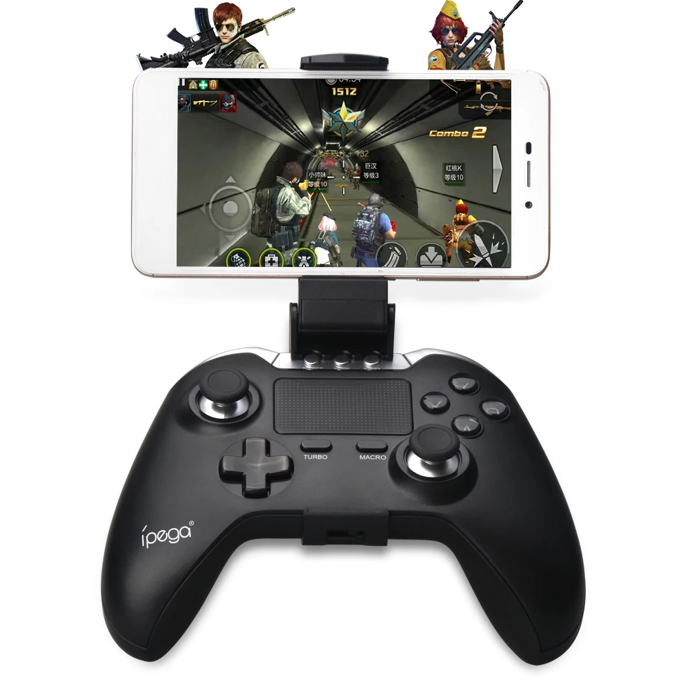ipega Gamepad Bluetooth Wireless Joystick Gaming Controller Control with Touch Pad for Smartphone iOS Android Tablet PC(Black)
ipega Gamepad Bluetooth Wireless Joystick Gaming Controller Control with Touch Pad for Smartphone iOS Android Tablet PC(Black)