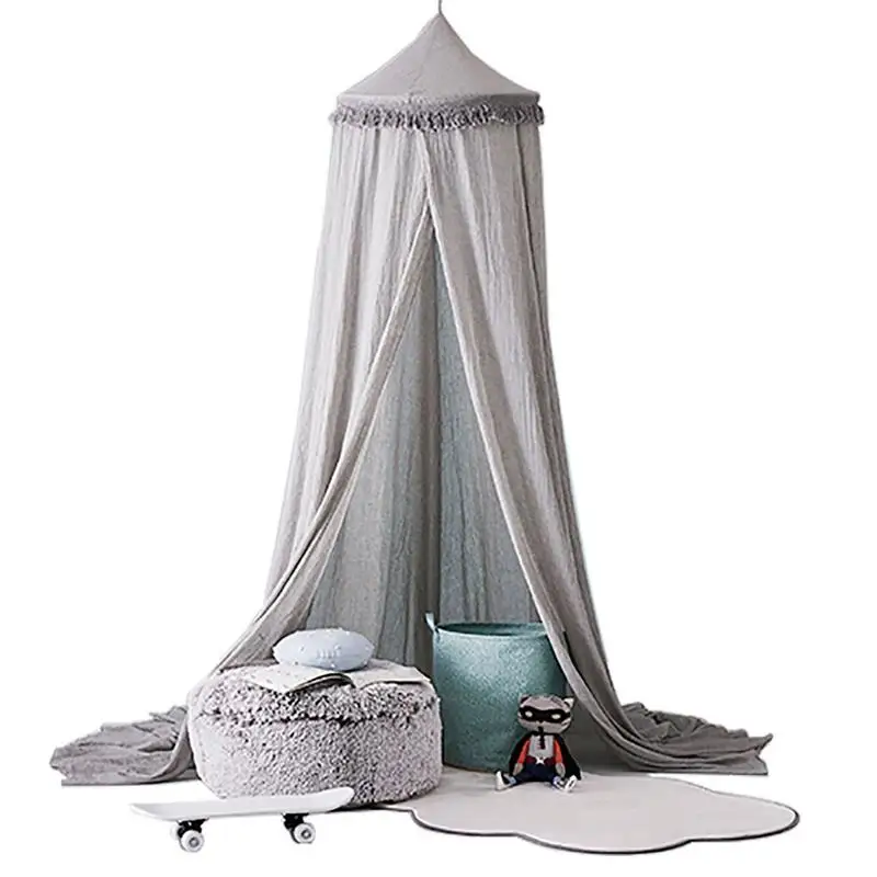Baby Bed Curtain Cotton Children Room Decoration Crib Netting Baby Tent Cotton Hung Dome Baby Mosquito Net Photography Props
Baby Bed Curtain Cotton Children Room Decoration Crib Netting Baby Tent Cotton Hung Dome Baby Mosquito Net Photography Props