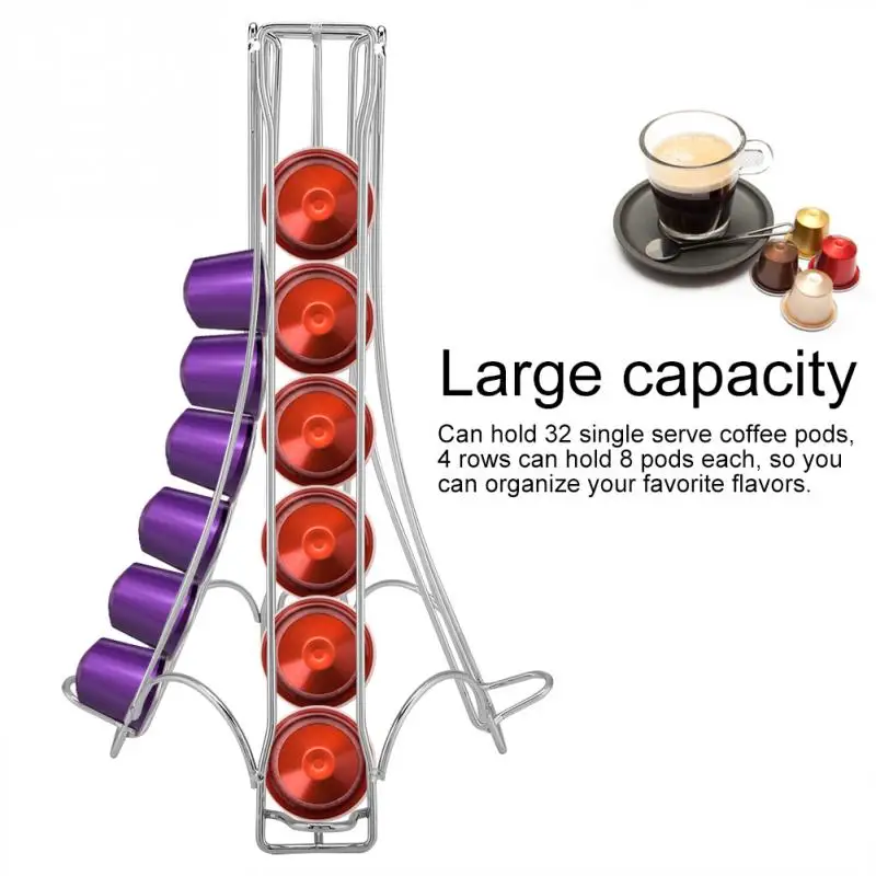 Coffee Pod Storage Capsule Stand for 32 Nespresso Coffee Pods Home Store for 32 Coffee Pods Home Store
Coffee Pod Storage Capsule Stand for 32 Nespresso Coffee Pods Home Store for 32 Coffee Pods Home Store