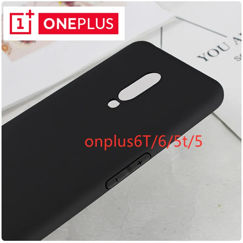 oneplus Case OnePlus 5T One Plus 1+5T Matte Back Covers Soft Dirt Resistant Phone Bag Cases for 7 6T 6 5 |