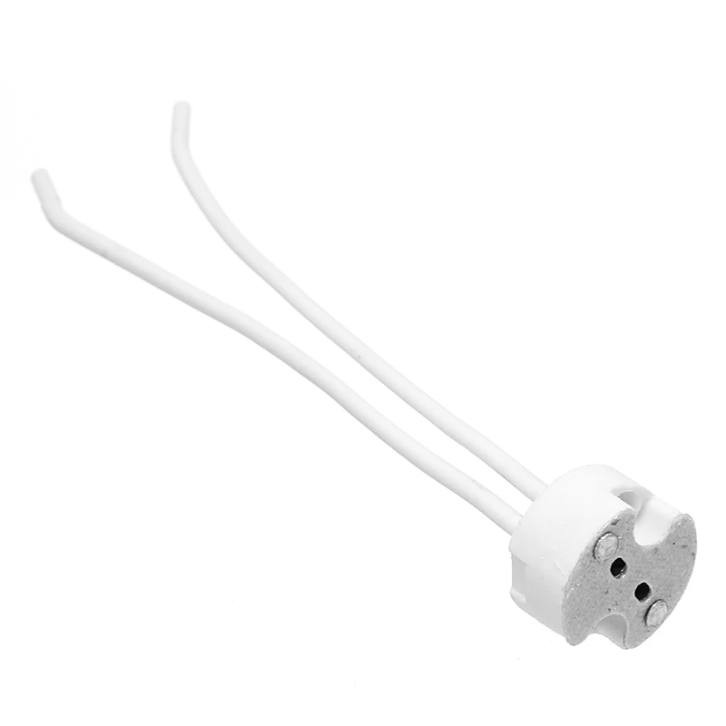 CLAITE MR16 G4 Ceramic Lamp Holder Socket Connector LED CFL Halogen Adapter with Wire bulb adapter
CLAITE MR16 G4 Ceramic Lamp Holder Socket Connector LED CFL Halogen Adapter with Wire bulb adapter