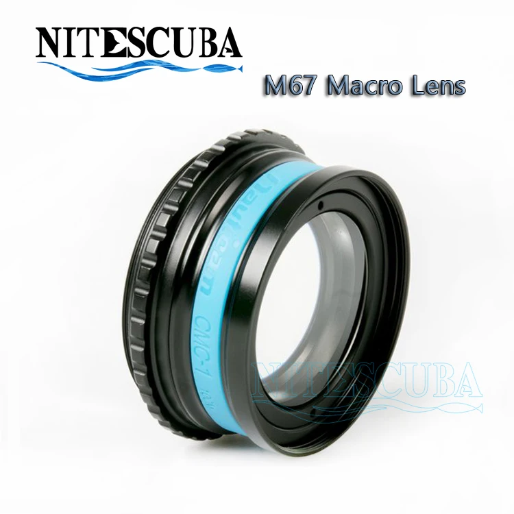 NiteScuba Diving M67 Macro Lens Nauticam CMC1 Close-up lens 4.5X Magnification Diopter +13 for rx100 tg5 Underwater Photography
NiteScuba Diving M67 Macro Lens Nauticam CMC1 Close-up lens 4.5X Magnification Diopter +13 for rx100 tg5 Underwater Photography