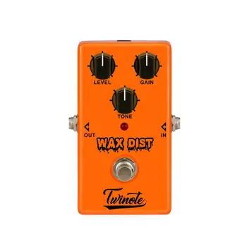 Twinote Classic Distortion Guitar Effects Pedal WAX DIST Mini Guitarra Pedal Rock Modern Blues Style Guitar Part Accessories
Twinote Classic Distortion Guitar Effects Pedal WAX DIST Mini Guitarra Pedal Rock Modern Blues Style Guitar Part Accessories