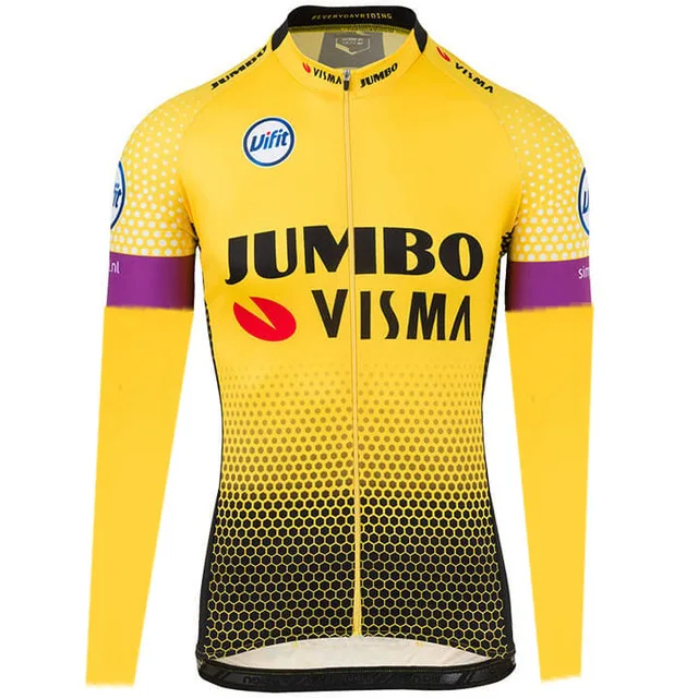 WINTER FLEECE THERMAL 2019 JUMBO VISMA PRO TEAM YELLOW ONLY LONG SLEEVE ROPA CICLISMO CYCLING JERSEY CYCLING WEAR SIZE XS-4XL
WINTER FLEECE THERMAL 2019 JUMBO VISMA PRO TEAM YELLOW ONLY LONG SLEEVE ROPA CICLISMO CYCLING JERSEY CYCLING WEAR SIZE XS-4XL