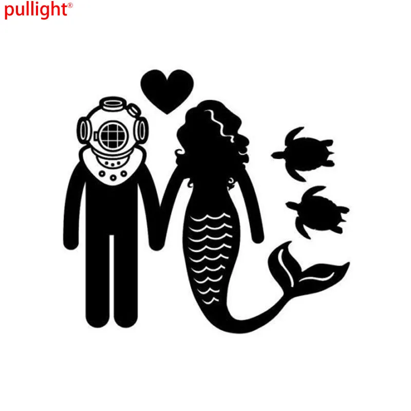 19CM*17.6CM Diving Diver Sea Ocean Sailors Mermaid Cute Fashion Funny Car Stickers
19CM*17.6CM Diving Diver Sea Ocean Sailors Mermaid Cute Fashion Funny Car Stickers