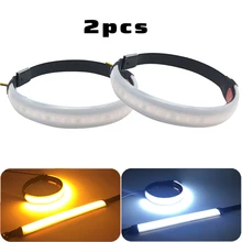 2Pcs Universal Motorcycle LED Fork Lights DC 12V Strobe Adjustable Mode Fork Turn Signals Light White LED Strips
2Pcs Universal Motorcycle LED Fork Lights DC 12V Strobe Adjustable Mode Fork Turn Signals Light White LED Strips