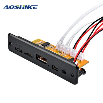 AOSHIKE MP3 Decoder Board 5V Wireless Bluetooth 5.0 Audio Power Amplifier MP3 Player Car Audio USB TF FM Radio
AOSHIKE MP3 Decoder Board 5V Wireless Bluetooth 5.0 Audio Power Amplifier MP3 Player Car Audio USB TF FM Radio