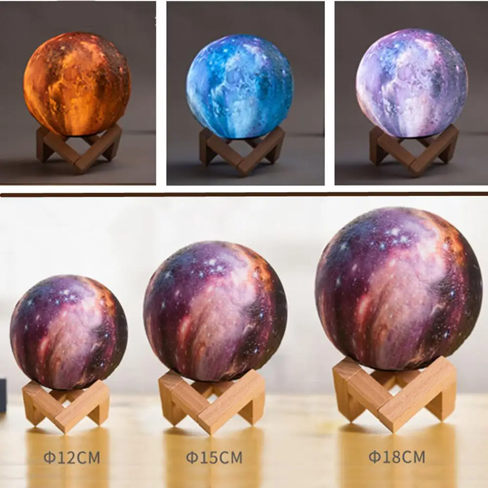 Dropship New 3D Print Star Moon Lamp 3 Color Change Touch Night Lamp Home Decor Creative Gift Usb Led Night Light Galaxy Lamp
Dropship New 3D Print Star Moon Lamp 3 Color Change Touch Night Lamp Home Decor Creative Gift Usb Led Night Light Galaxy Lamp