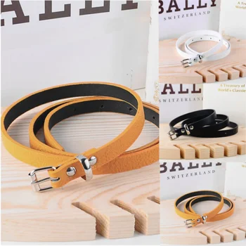 Women Lady Girls PU Leather Skinny Thin Narrow Buckle Waist Belt Waistband Strap Solid
Women Lady Girls PU Leather Skinny Thin Narrow Buckle Waist Belt Waistband Strap Solid
