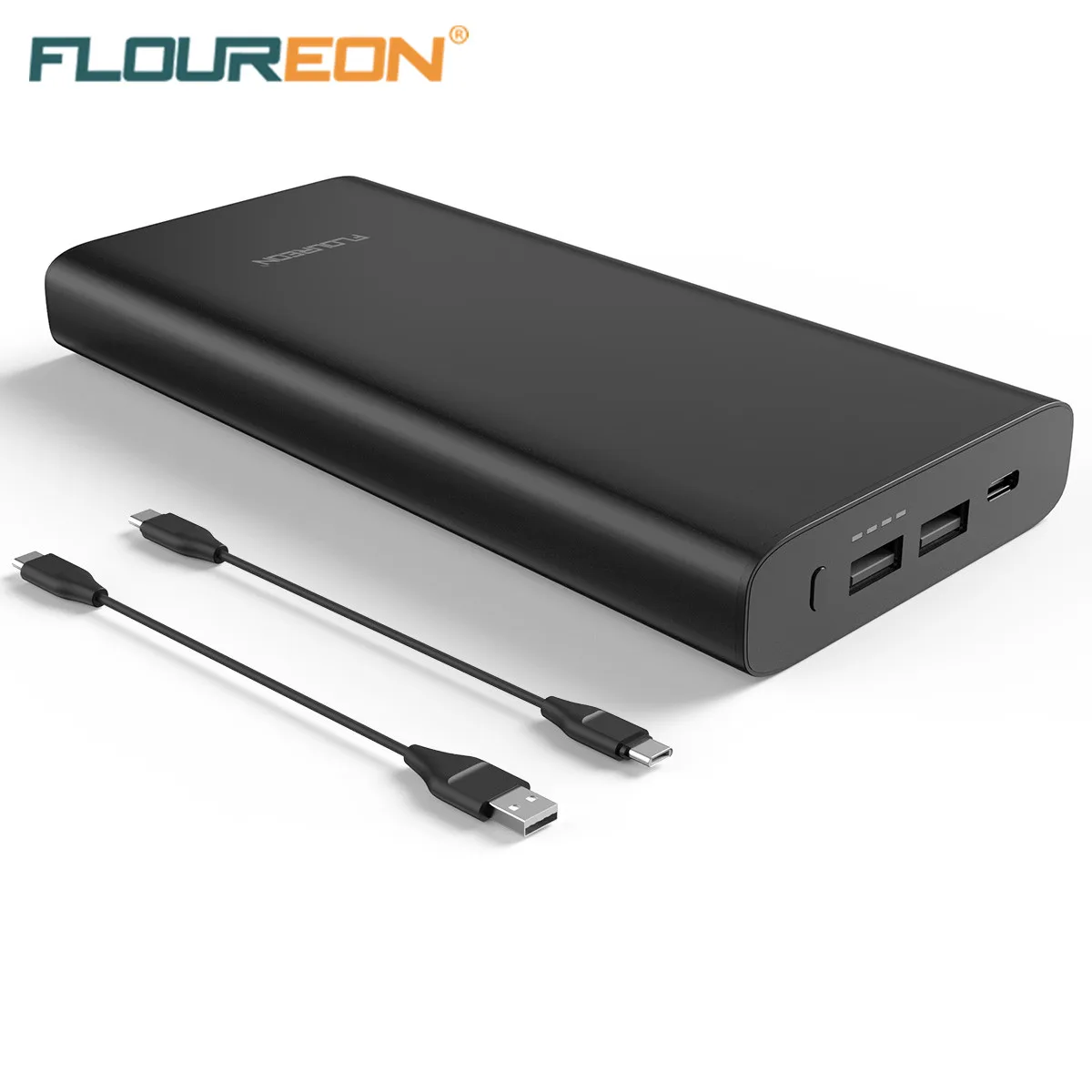Floureon PD 60W USB C Power Bank Charger 26800mAh 20V 3A Max External Battery 3 USB Ports With Type-C Input/Output C908-PD
Floureon PD 60W USB C Power Bank Charger 26800mAh 20V 3A Max External Battery 3 USB Ports With Type-C Input/Output C908-PD
