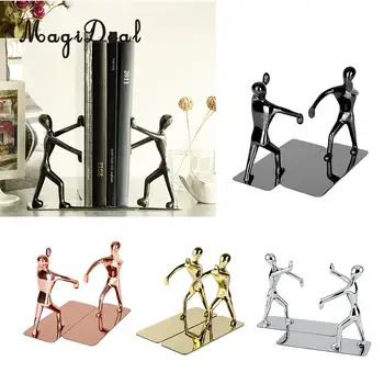 2PCS/SET Heavy Duty Stainless Steel Man Bookends Nonskid Bookends Art Book Stand, Creative Christmas Gifts
2PCS/SET Heavy Duty Stainless Steel Man Bookends Nonskid Bookends Art Book Stand, Creative Christmas Gifts