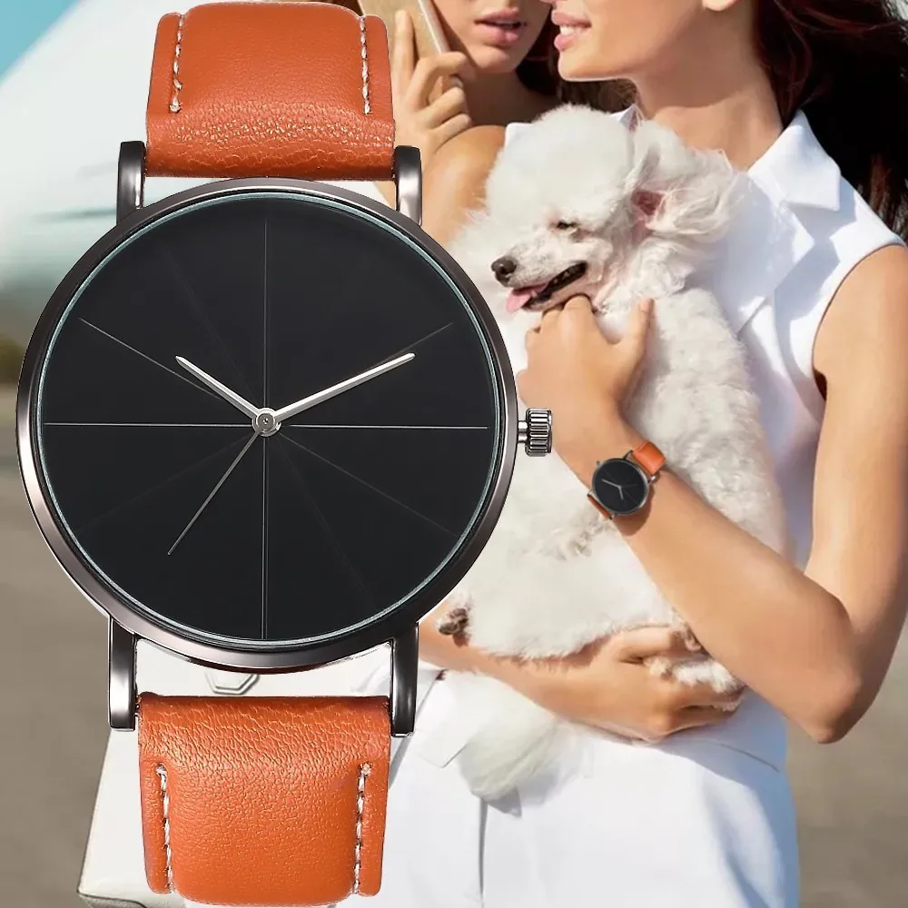 Hot Fashion Quartz Watch Women Watches Female Clock Montre Femme Relogio Feminino Luxury Men WristWatch Couple Leather Relojes
Hot Fashion Quartz Watch Women Watches Female Clock Montre Femme Relogio Feminino Luxury Men WristWatch Couple Leather Relojes