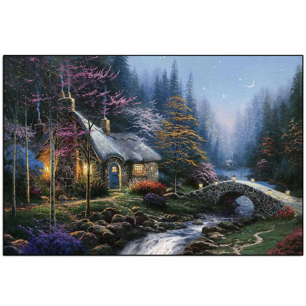 Wall Art Canvas Printed Country Cottage Cobblestone Bridge Landscape Picture Home Decor Painting Bedroom Office Wall Decor
Wall Art Canvas Printed Country Cottage Cobblestone Bridge Landscape Picture Home Decor Painting Bedroom Office Wall Decor