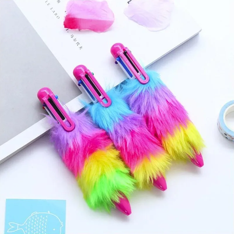 Colored Plush Ballpoint Pen Multifunction 6 In1 Colorful Funny Ball Pens For Writing Office Stationery And School Supplies 1PCS
Colored Plush Ballpoint Pen Multifunction 6 In1 Colorful Funny Ball Pens For Writing Office Stationery And School Supplies 1PCS